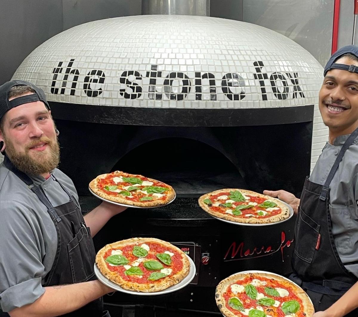 Stone Fox pizzas