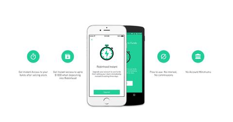 Robinhood app and offerings