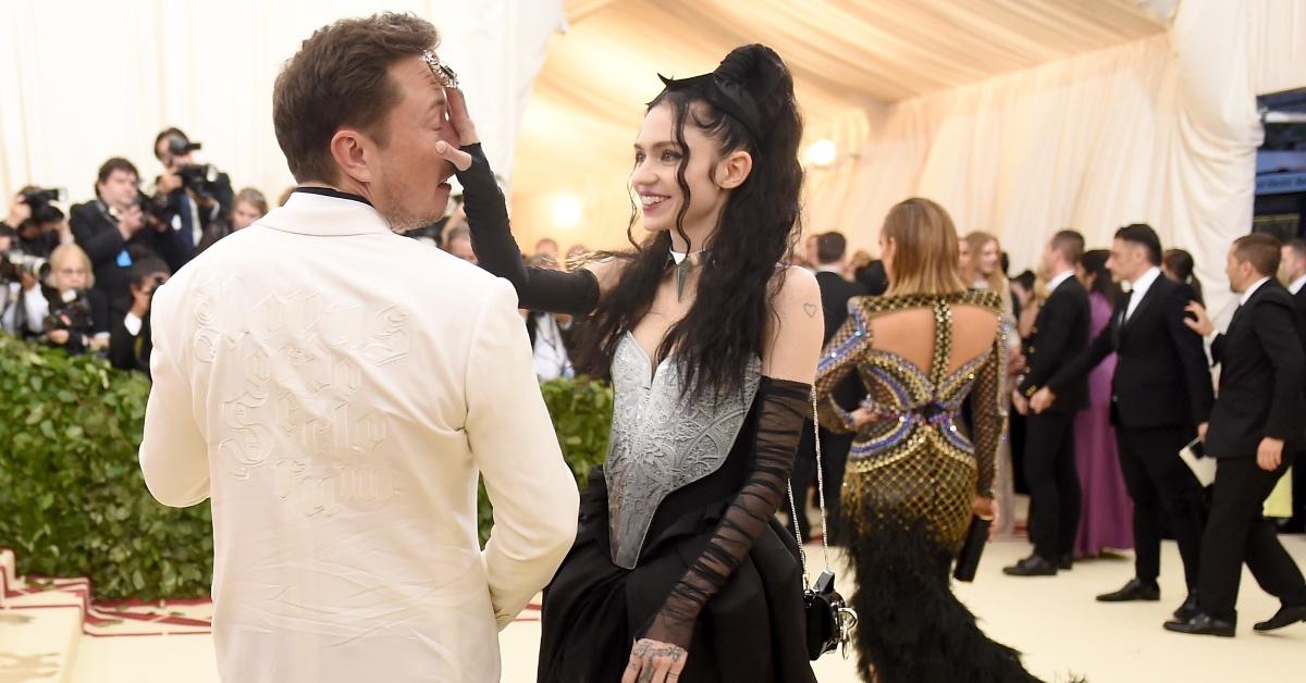 Grimes and Elon Musk