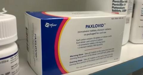 A box of Paxlovid