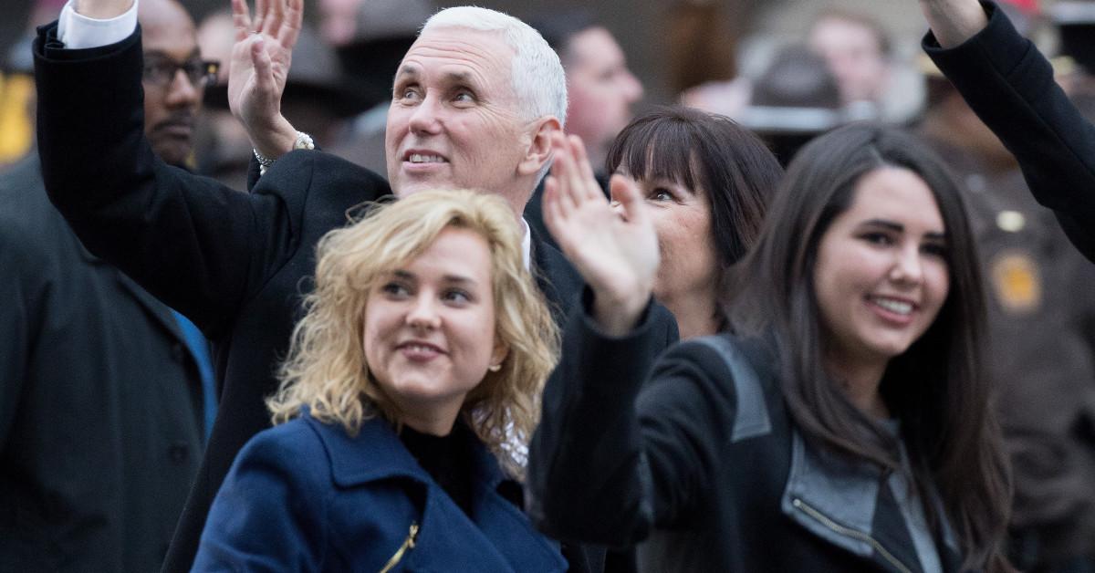 Mike Pence, Charlotte Pence, and Audrey Pence