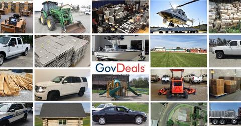GovDeals items and logo
