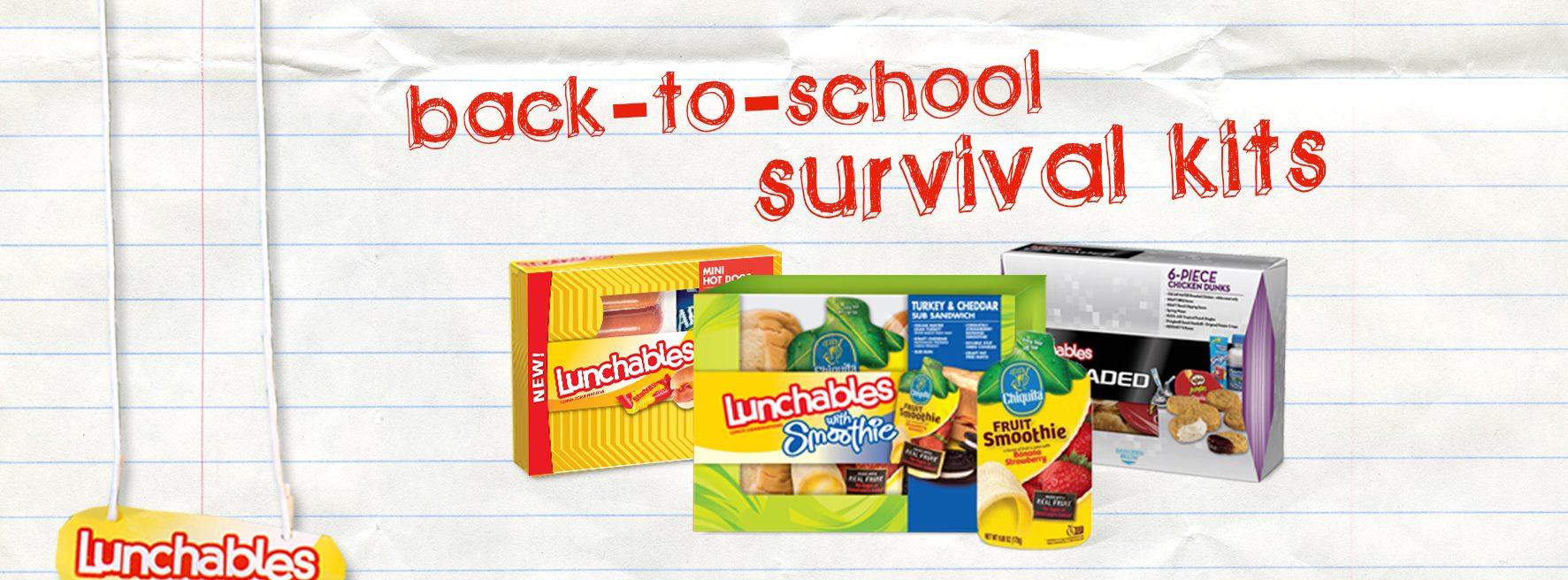 lunchables back to school