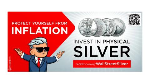 WallStreetBets and silver advertisement