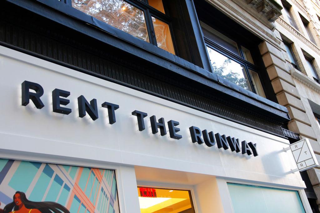 Rent the Runway storefront