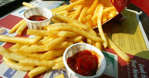 frites de ketchup