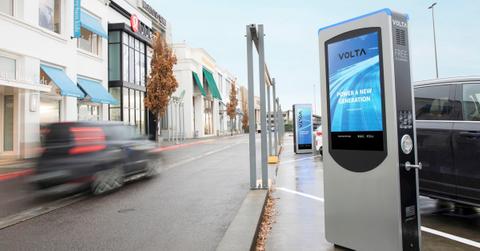 Volta Industries EV Charging Station