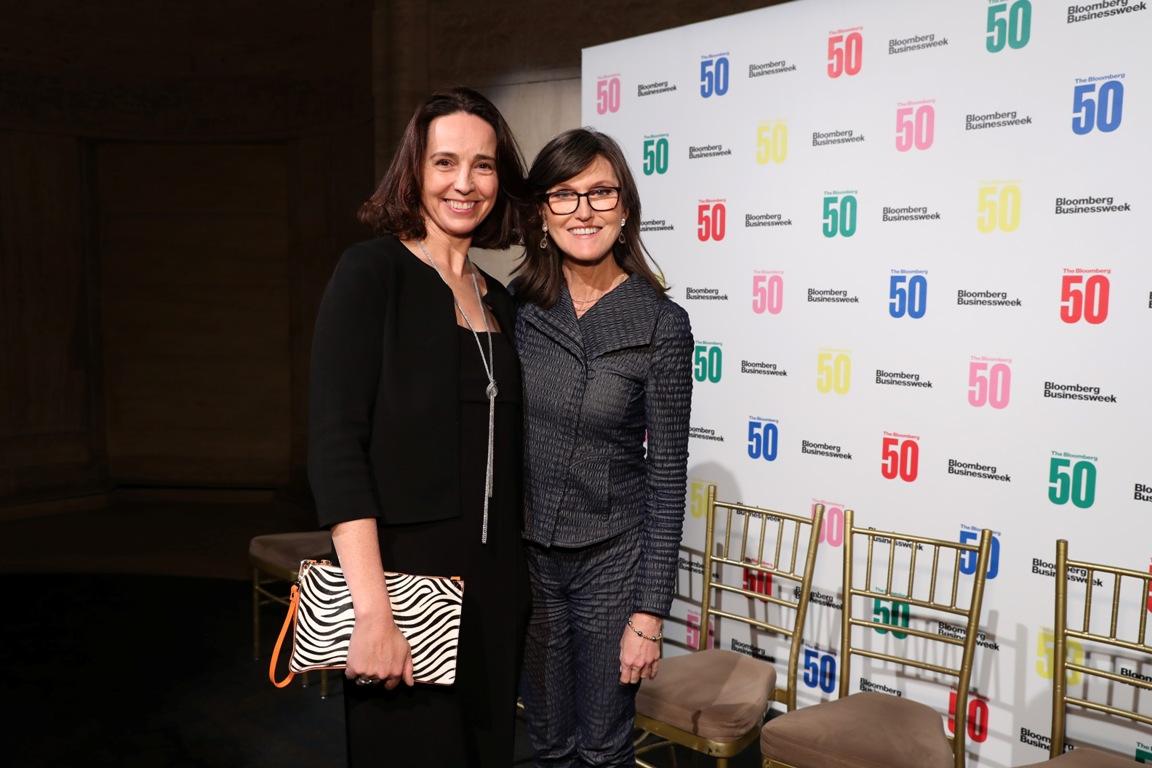 Cathie Woods at the Bloomberg 50 Celebration In New York City