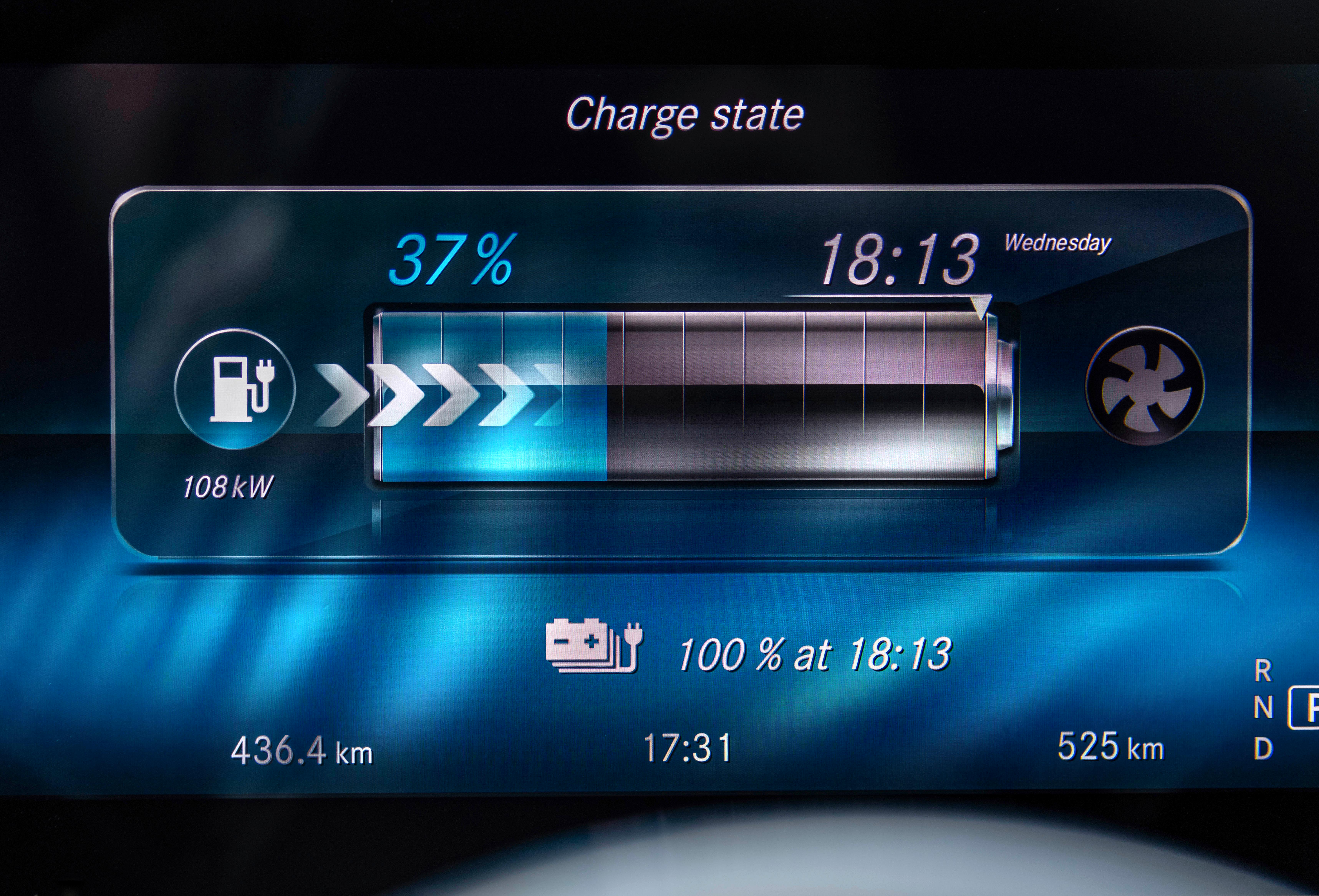 mercedes eq battery interface