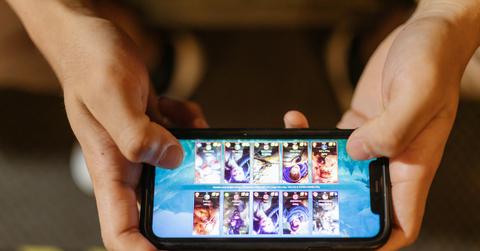 A person playing League of Legends