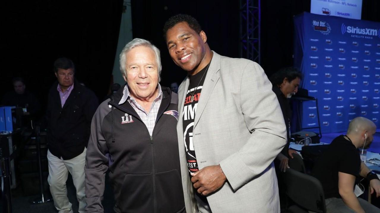 Robert Kraft and Herschel Walker