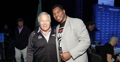 Robert Kraft and Herschel Walker