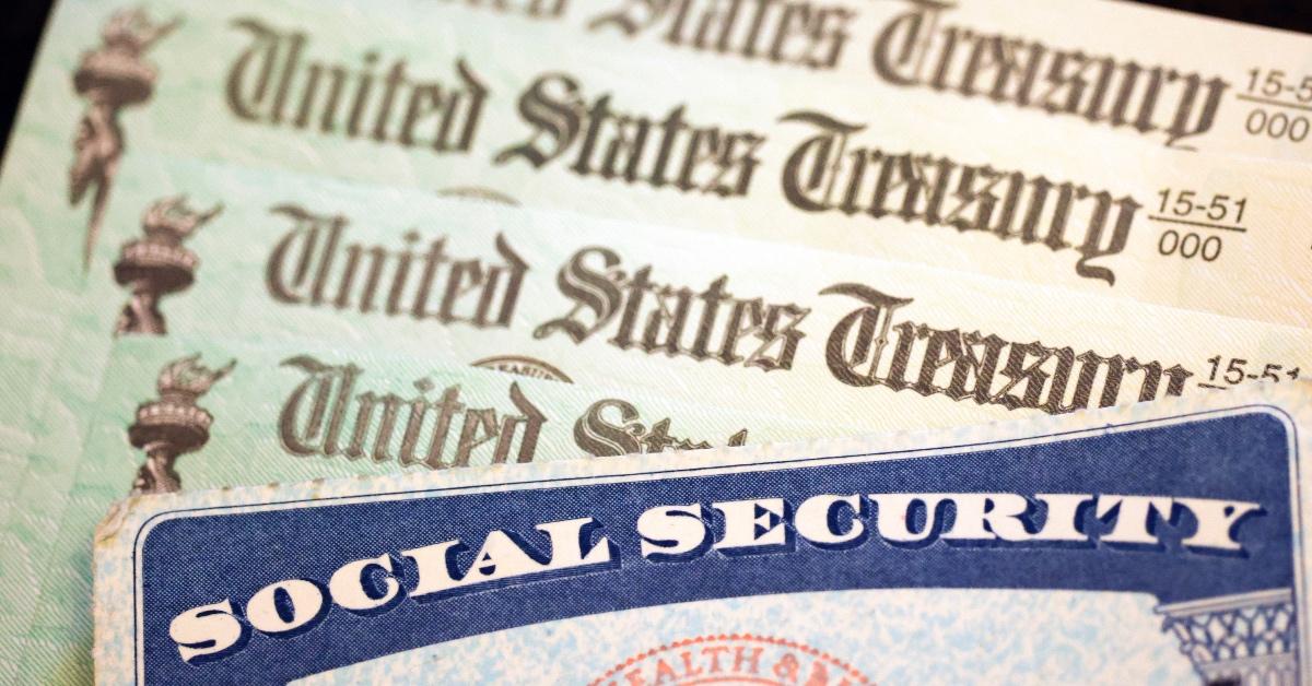 Social Security card and checks