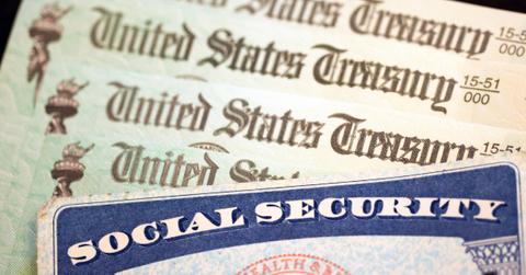Social Security card and checks