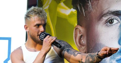 Jake Paul in January 2020 prior to his pro boxing debut