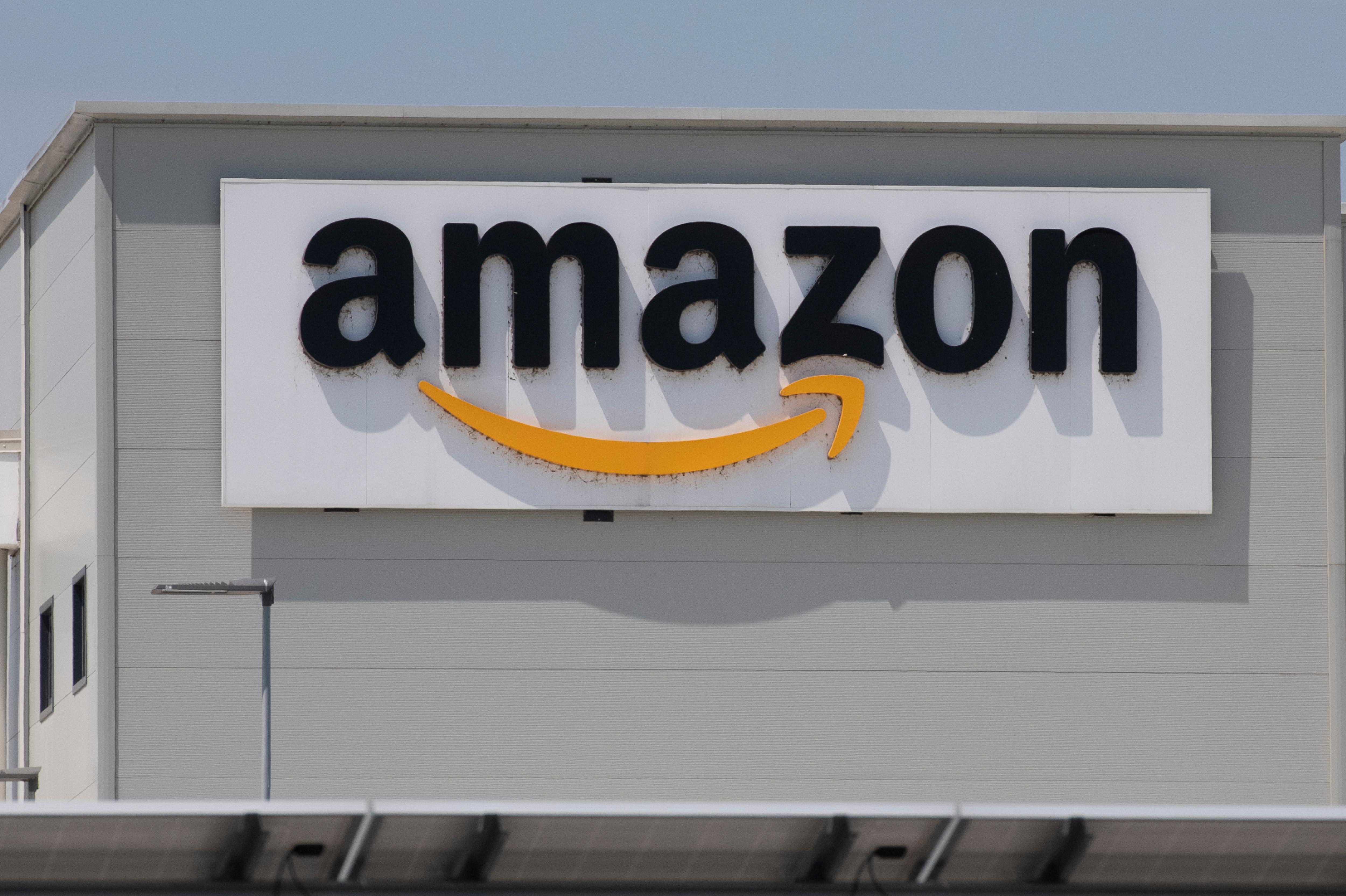 Amazon warehouse sign