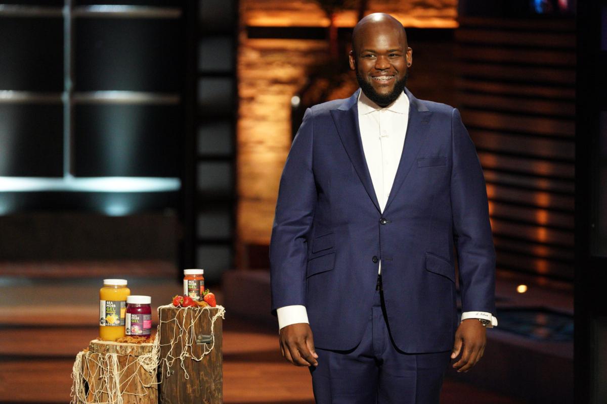 founder pitching his product on shark tank