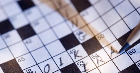 401(k) in a crossword puzzle