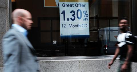 Sign for CD rates