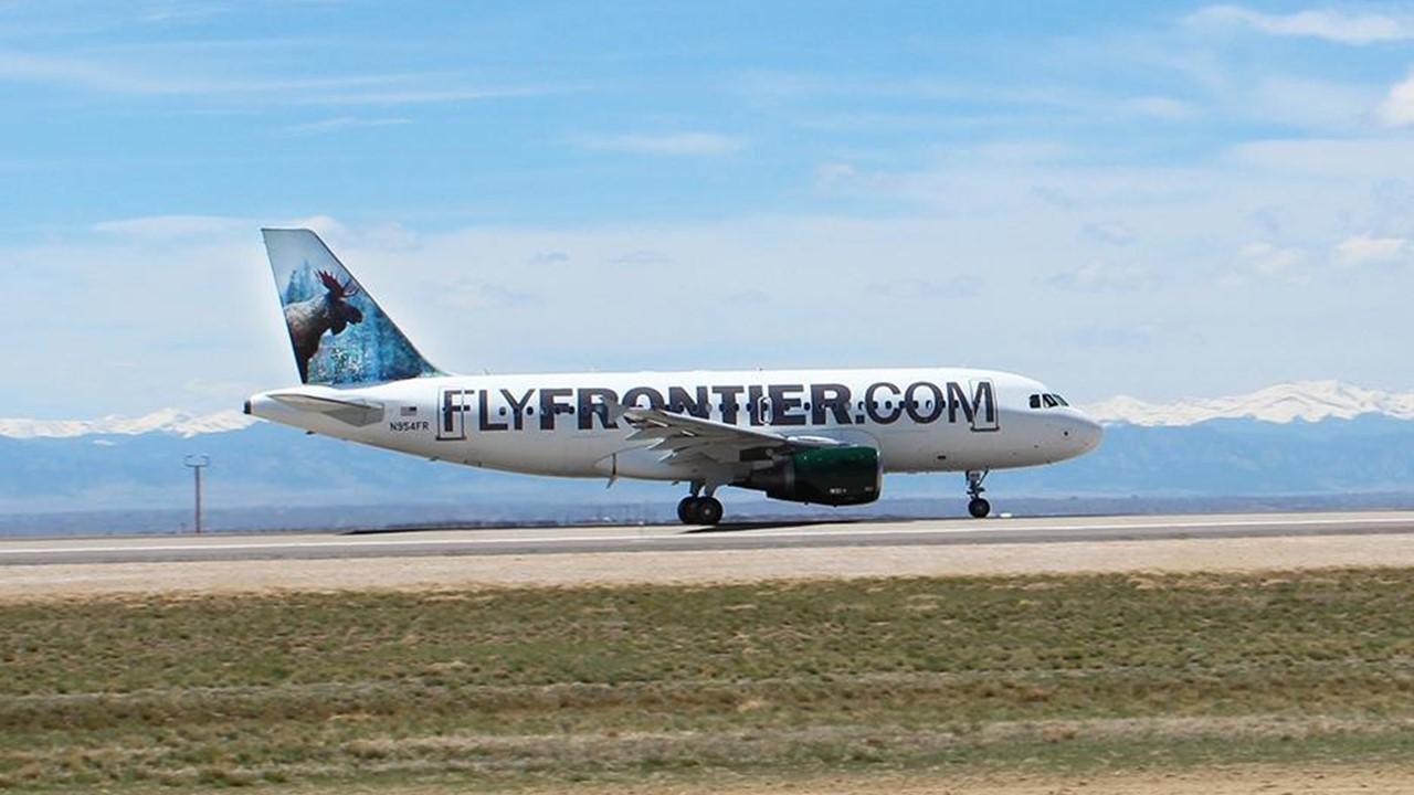 Frontier airplane