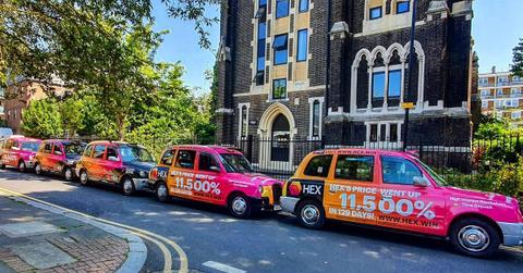HEX taxis in London