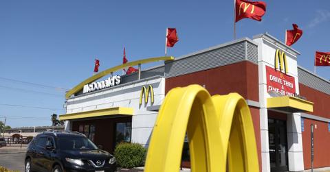 McDonald's fast food restaurant exterior