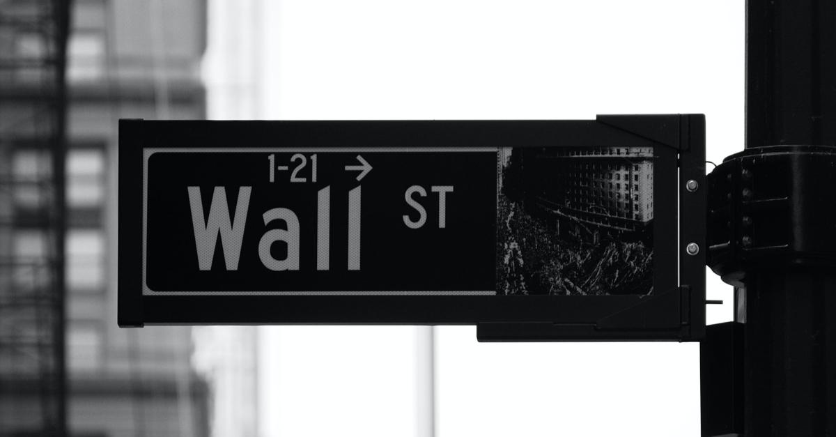 Wall Street signage