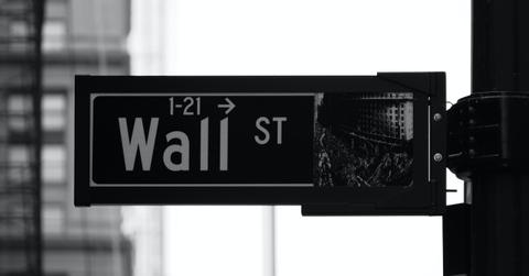 Wall Street signage