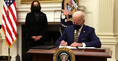 Kamala Harris and Joe Biden