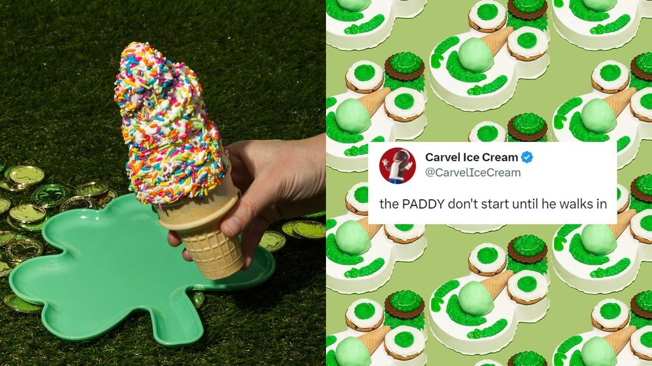 Carvel has special ice cream on St. Patrick's Day