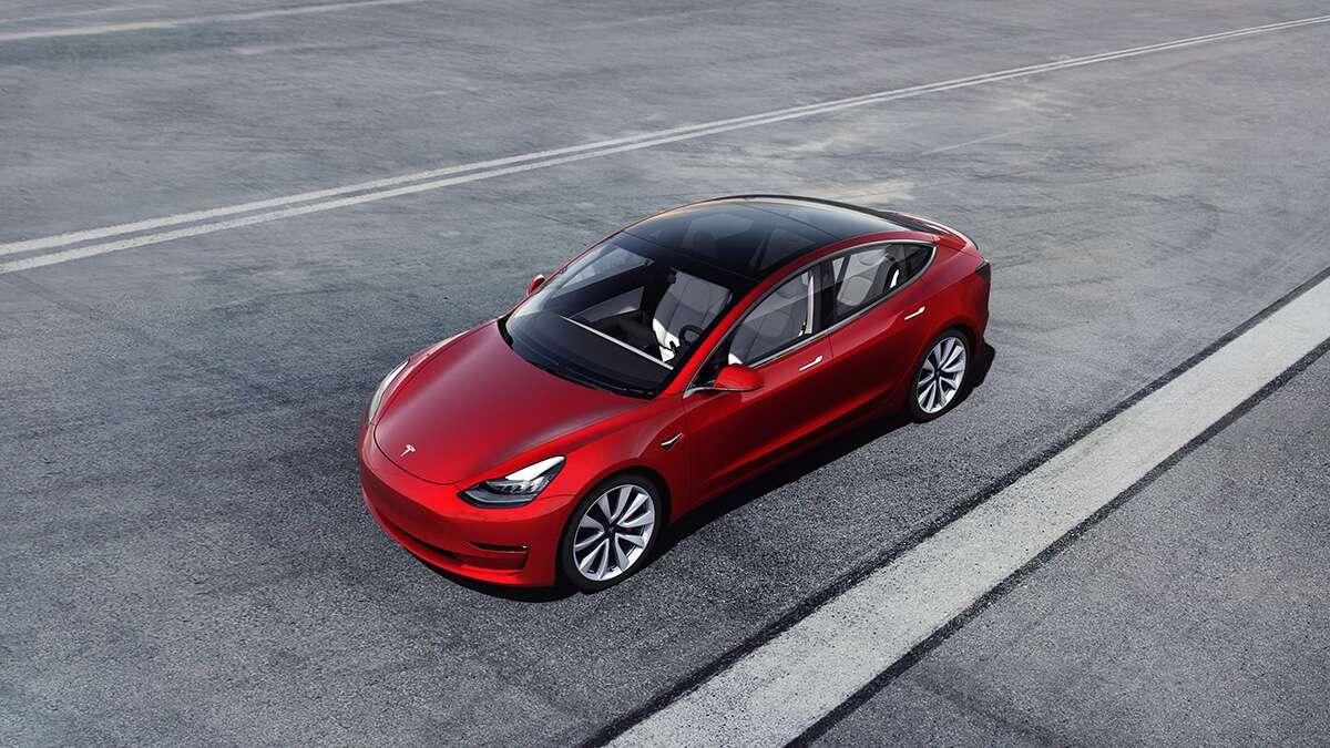 tesla model  car