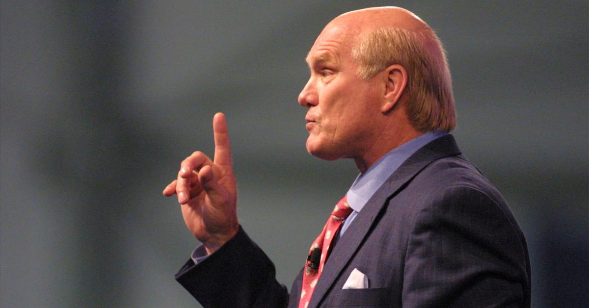 Fox NFL Sunday analyst Terry Bradshaw looks on during the News Photo -  Getty Images