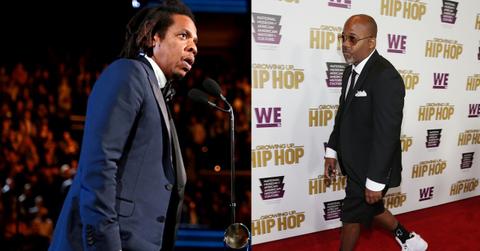 Roc-A-Fella co-founders Shawn Jay-Z Carter and Damon Dame Dash