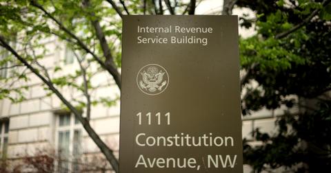 IRS sign