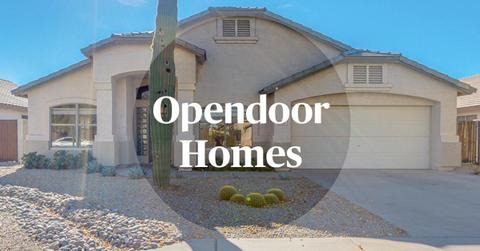 House and Opendoor Homes logo