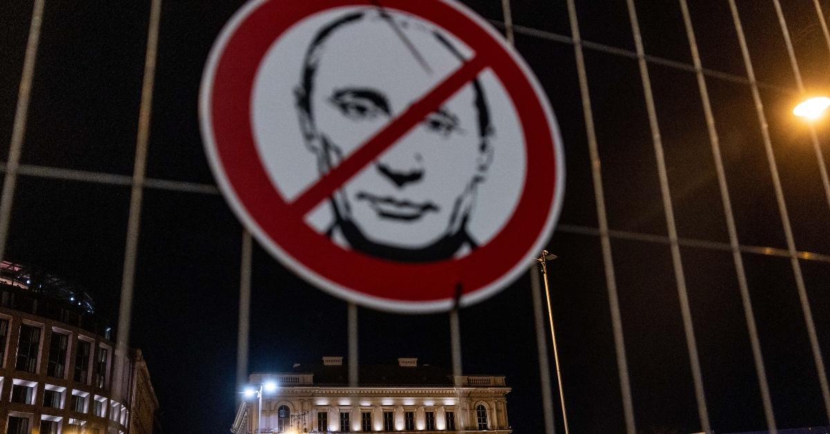 ANTI-Putin sign