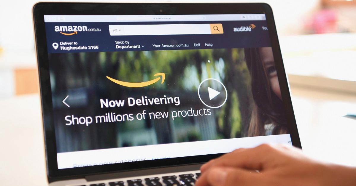 Amazon homepage