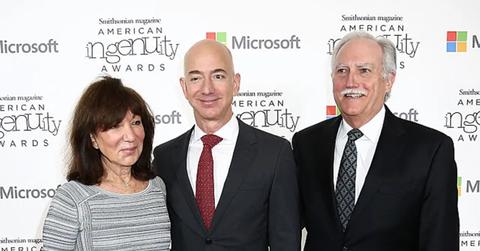 Jeff Bezos and his parents
