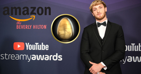 Logan Paul at the Streamy Awards