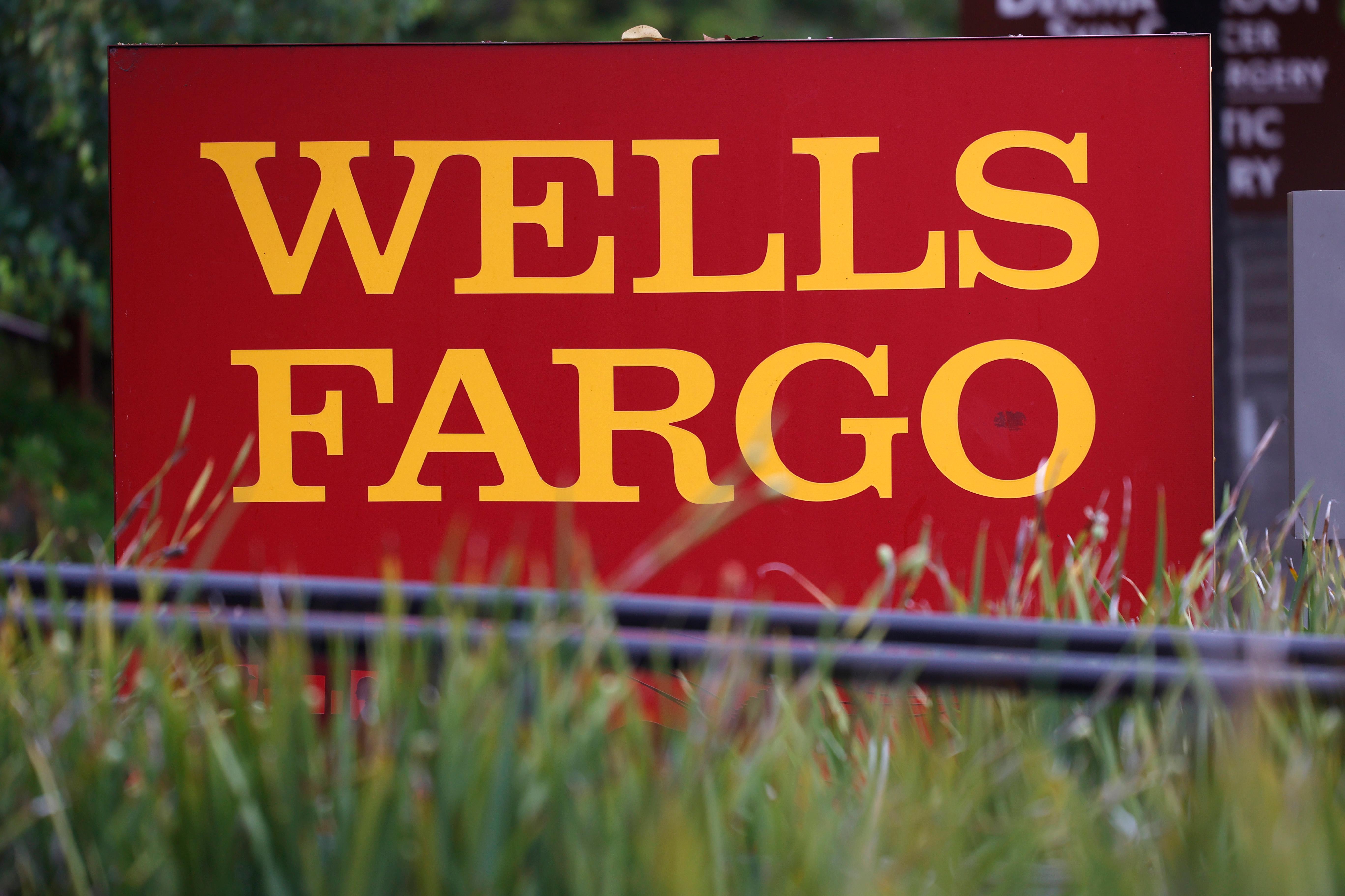 Wells Fargo sign