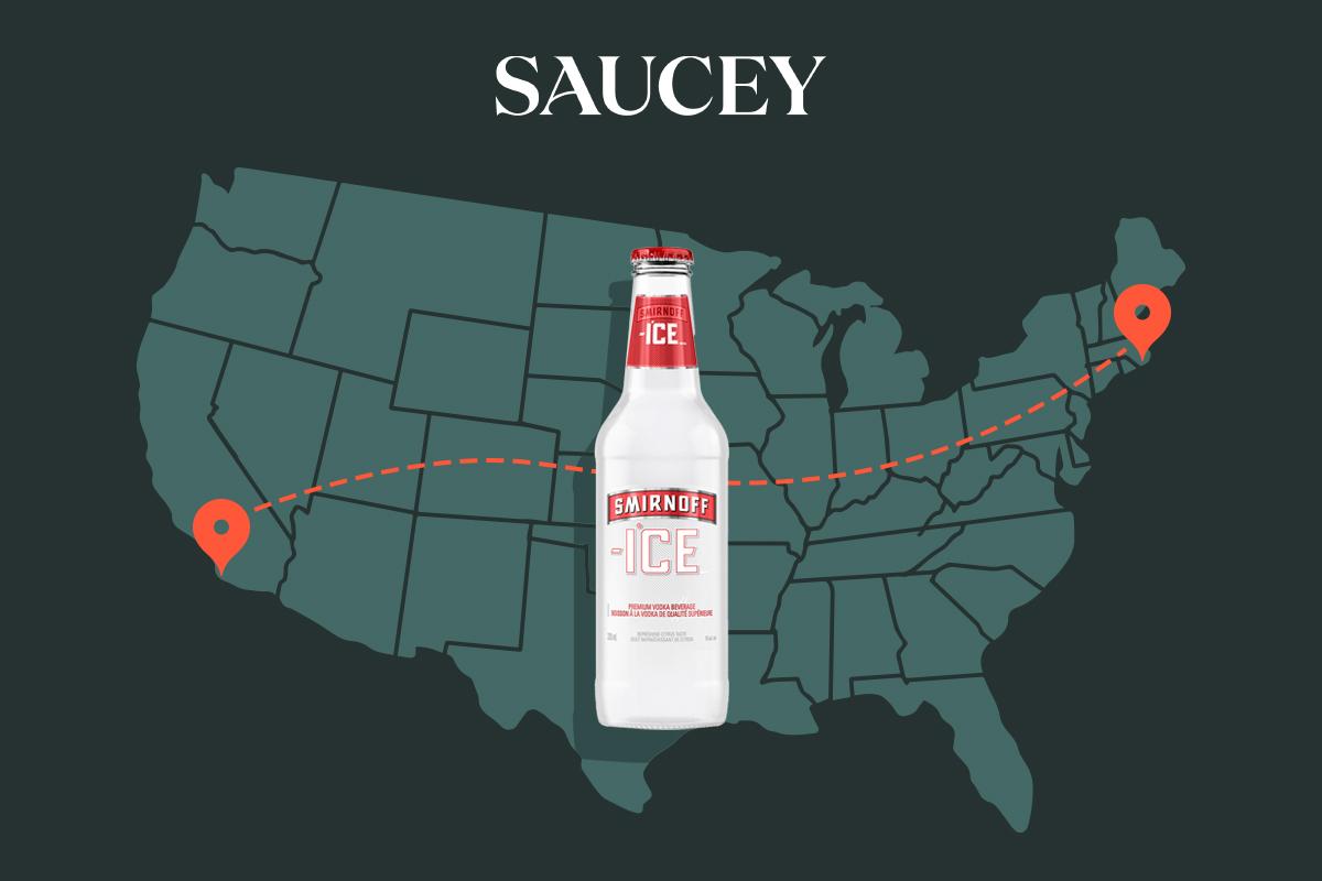 Saucey delivers across the US