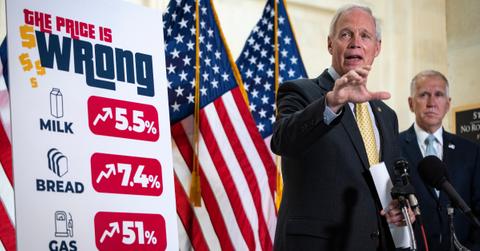 U.S. Sen. Ron Johnson speaks on high U.S. inflation
