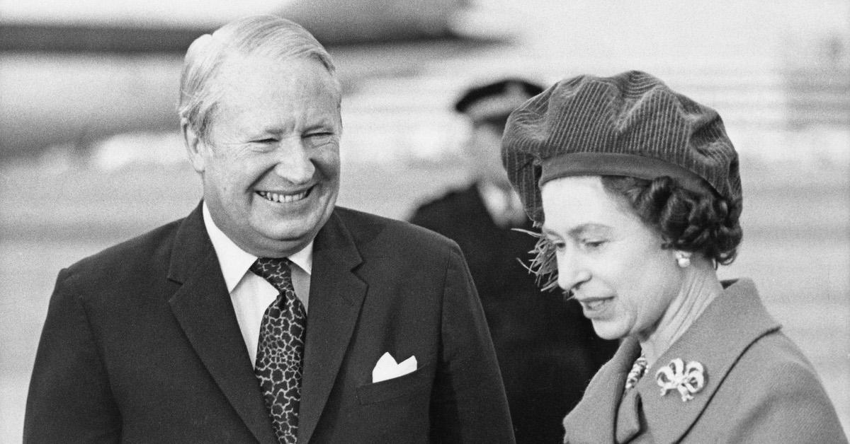 Edward Heath and Queen Elizabeth II