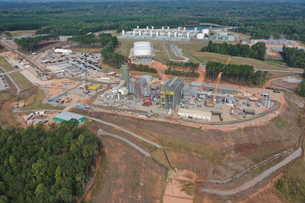 lincoln project site drone photo