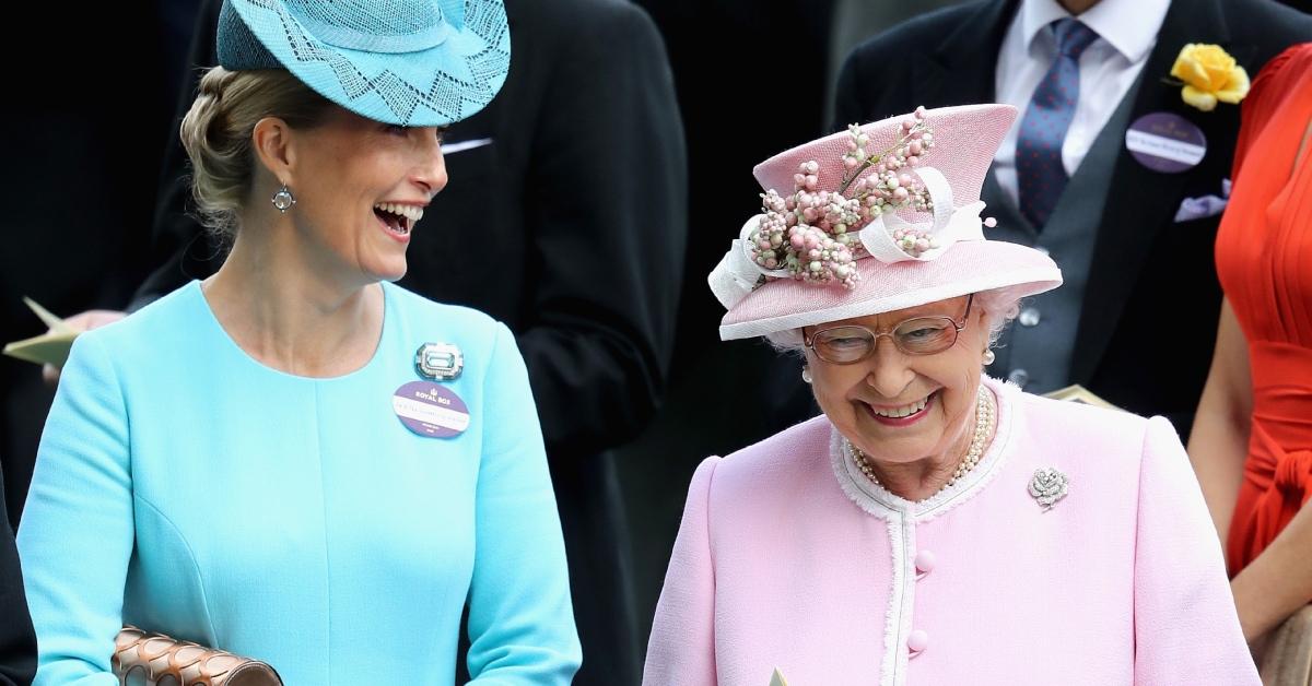 Sophie, Duchess of Edinburgh, with Queen Elizabeth II