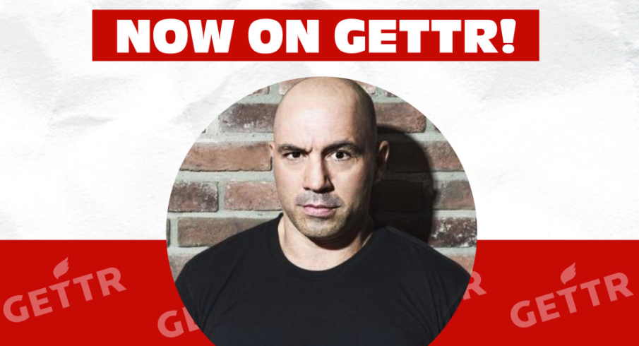 Joe Rogan and Gettr advertisement