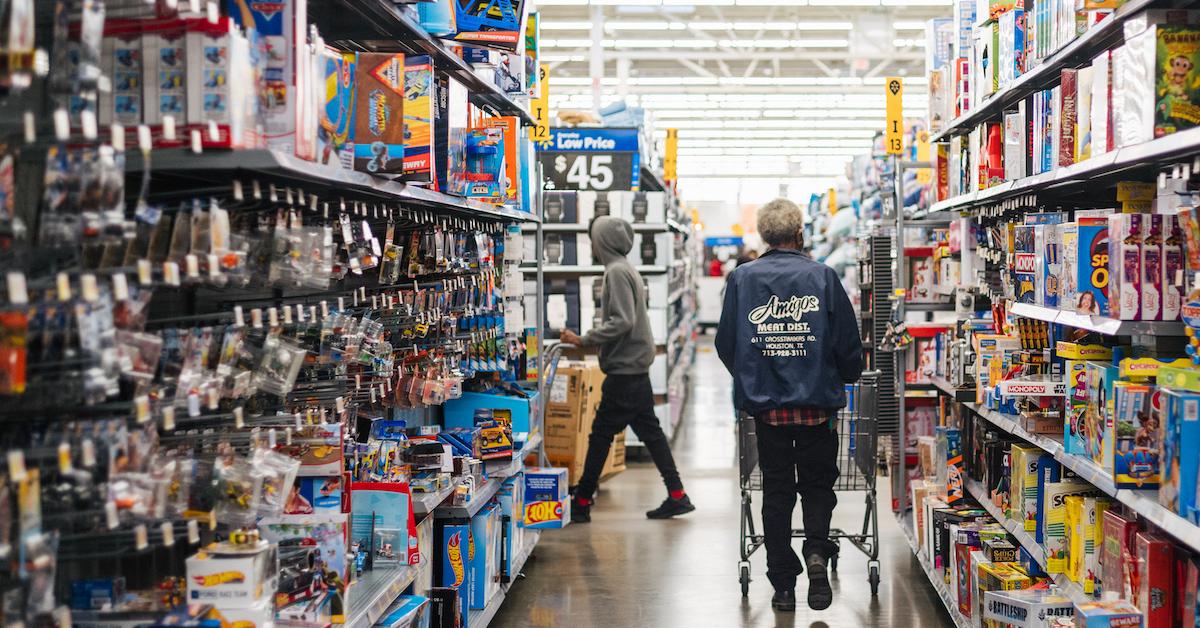 store aisle walmart