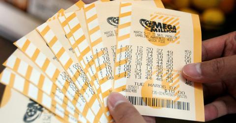 Mega Millions lottery tickets