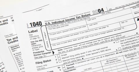 1040 tax form