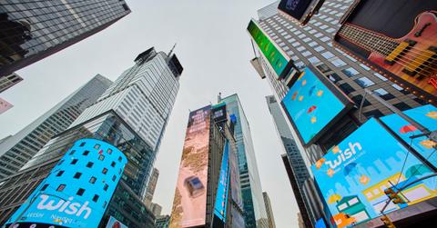 WISH stock debut on Nasdaq